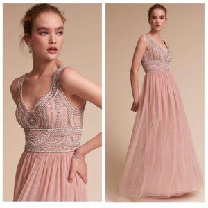 NWOT BHLDN Sterling Dress In BLUSH Color Size 6